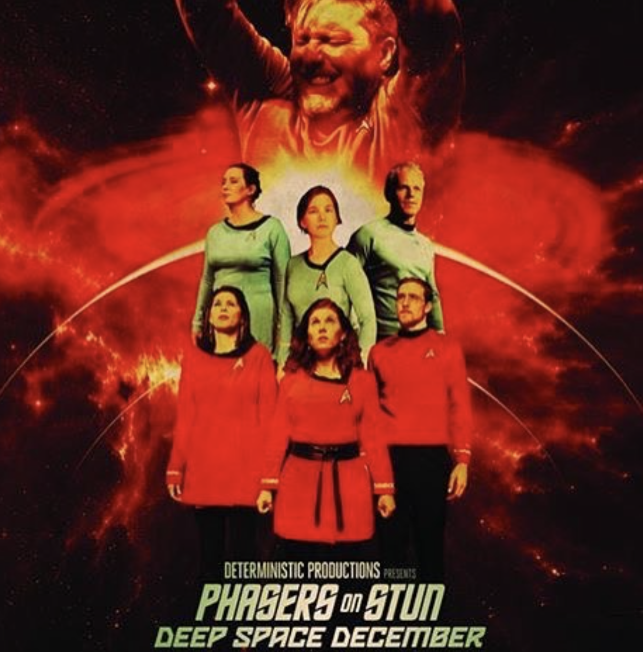 Phasers On Stun Deep Space December 2016 show poster