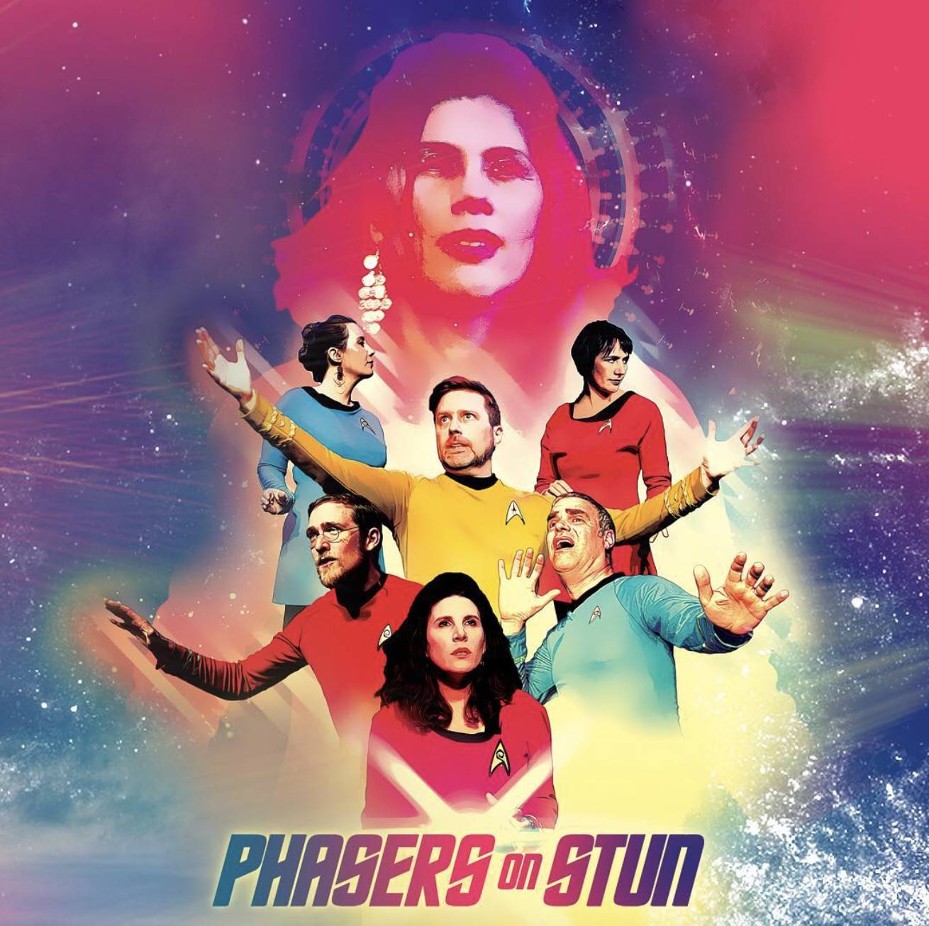 Phasers On Stun 2016 rainbow galaxy show art